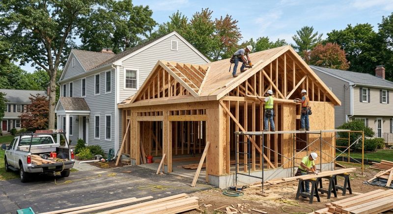 Detached Garage Construction in North Charleston, SC