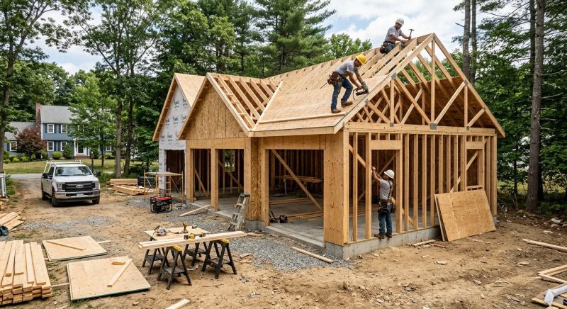 Garage Construction in Conroe, TX