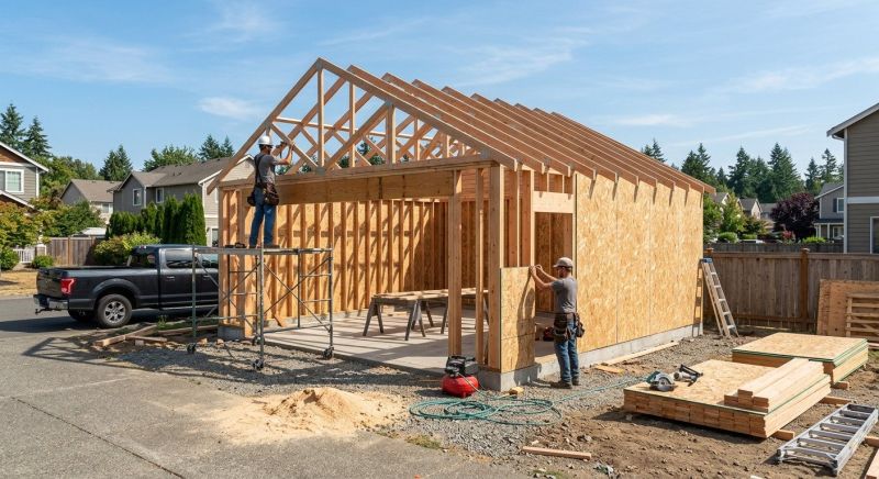 Storage Garage Construction in Pearland, TX