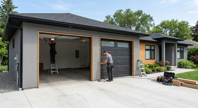Three Car Garage Installation in South Houston, TX