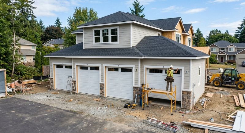 Three Car Garage Installation in Katy, TX