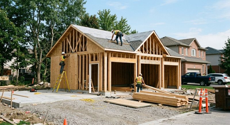 Detached Garage Construction in Pearland, TX