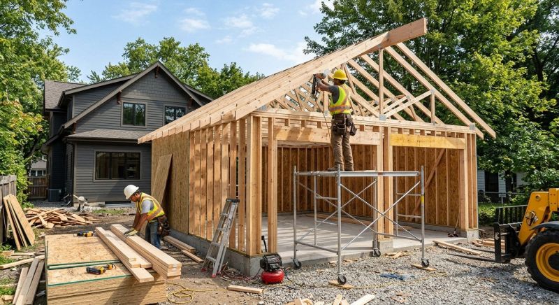 Garage Construction in Pearland, TX